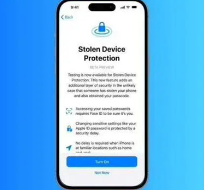 张掖苹果授权维修店分享被盗设备保护功能开启方法 