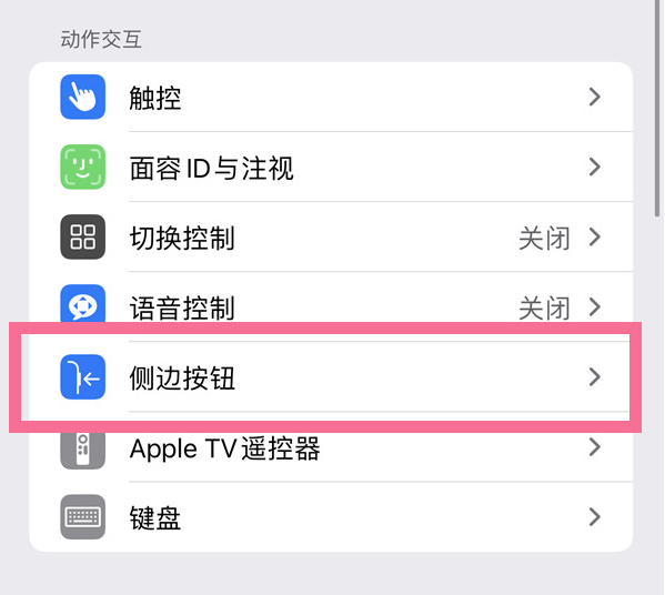 张掖苹果14维修店分享iPhone14 Plus侧键双击下载功能关闭方法 