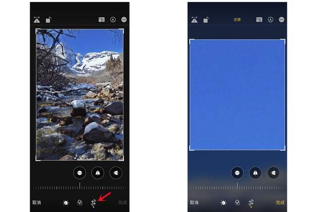 张掖苹果手机维修分享iPhone手机如何使用裁剪功能隐藏照片 
